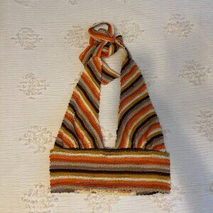 12th Tribe Halter Crop Top